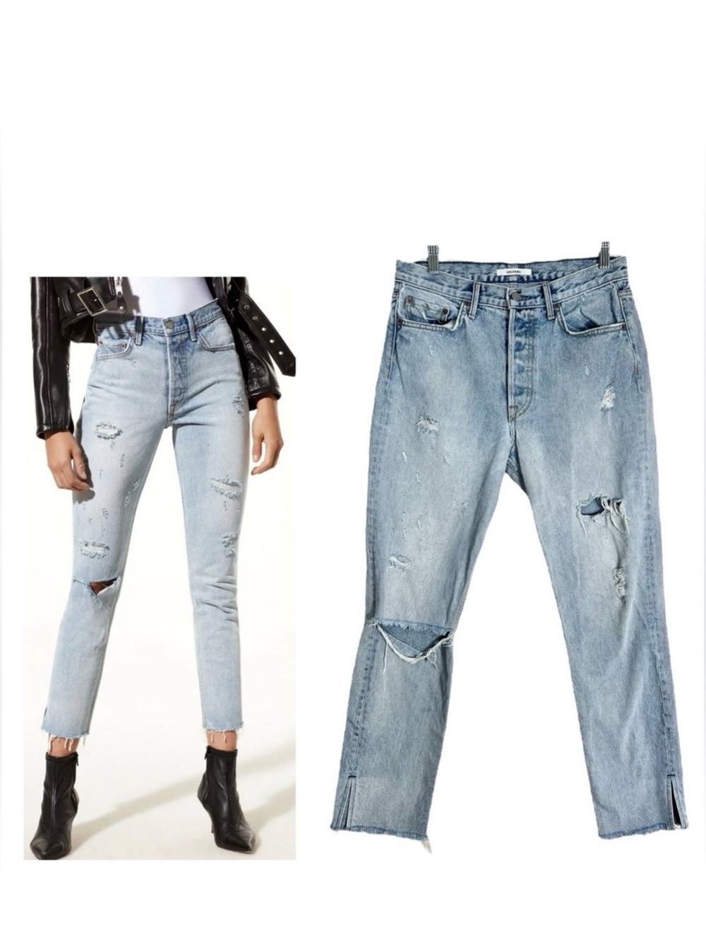 Grlfrnd Karolina Jeans in Color Don’t Cry Daddy Size 28